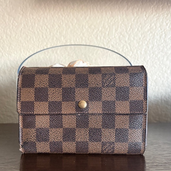 Louis Vuitton Handbags - Louis Vuitton Damier Ebene Trifold
Wallet - Made in France